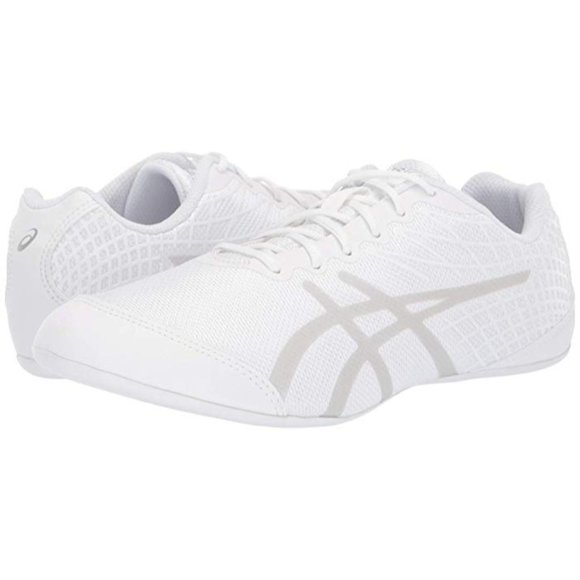 ASICS Ultralyte Cheer 2 Shoes White / Silver Q559N-0193 Women NWT - Picture 8 of 10